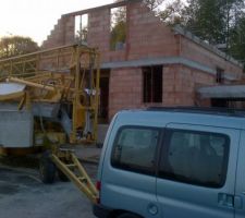 Demontage de la grue