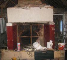 Vue d'ensenble de la cheminnee