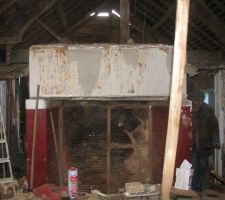 Une bonne partit du conduit a &eacute;t&eacute; d&eacute;molit