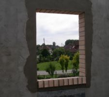 Appui de fenetre de l'étage