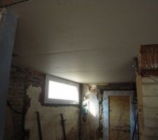 Plafond entree terminé