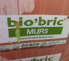 Livraison des briques, nous devrions donc voir bient&ocirc;t les premiers murs s'&eacute;l&eacute;ver