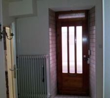 Entrée coté porte