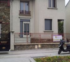 Ceci est le petit esquisse de mon projet de renovation exterieure aisin que les changement des menuiseries