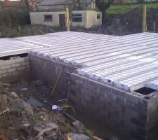 Plancher rector et hourdis en place (ou presque)