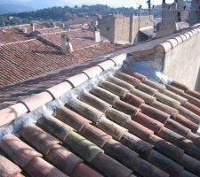 Toiture actuelle: futur toit terrasse