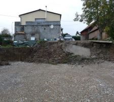 Effondrement confirm&eacute;, va falloir re-d&eacute;blayer pour attaquer le radier !