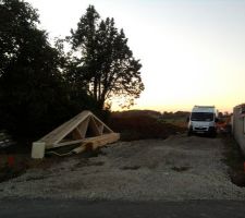 Empierrement de l'all&eacute;e