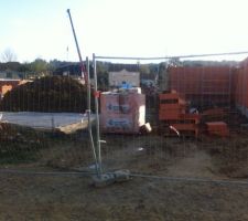 Photos des futurs garages