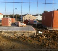 Photos sur les futures places de parking