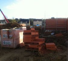 Ach&egrave;vement des fondations du lot 21