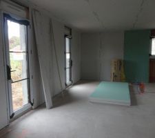 Salle de bain - chambre garçon et bureau