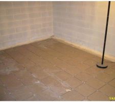 Carrelage du sous sol