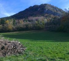 Terrain d'à coté tjs en vente donc tjs pas de voisins...