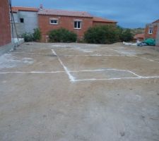 Traçage de la maison