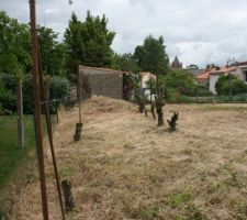 Politique de la terre br&ucirc;l&eacute;e... &agrave; peine trois heures de travail pour mon frangin... l'est costaud le p&egrave;p&egrave;re