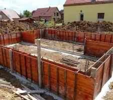 Coffrage du vide sanitaire