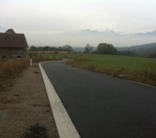 Le lotissement est enfin terminé ! 4 mois de retard quand même !