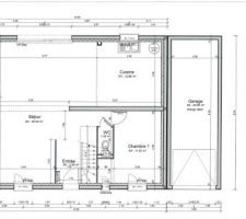 Plan du rez-de-chaussée