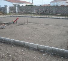 Finition couche de sable