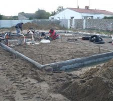 Electricité avant coulage dalle