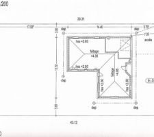 Implantation de la maison