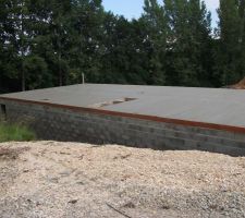 Plancher hourdis du rez de chaussée