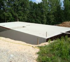 Enduits hydrofuges avant remblaiement du sous sol