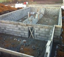 Les murs du vide sanitaire