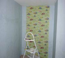 Papier peint chambre enfant.
