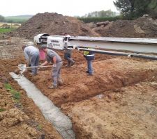 Déblayage des abords