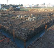 Fondation coul&eacute; enfin le d&eacute;but :)