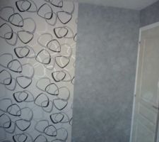 Papier peint chambre parents.