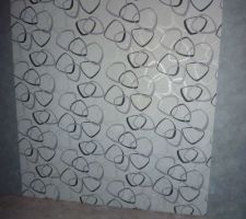 Papier peint chambre parents.