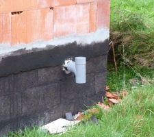 A&eacute;rations du vide sanitaire pos&eacute;es