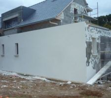 Enduit blanc crystal