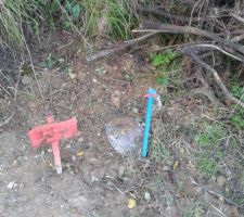 Installation du compteur de la saur