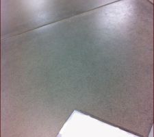 Carrelage gris qui nous plaisait