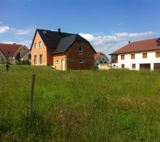 Vu arriere droite du terrain