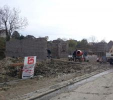 Le lotissement se construit...