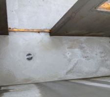 Entrée de cave par l'escalier de service