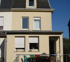 Notre maison, façade Ouest.