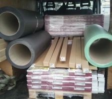 Petit tour chez Kronospan &agrave; Sanem...beaux parquets  &agrave; prix
usine