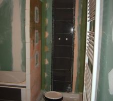 Salle de bain en cours