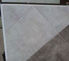 Le carrelage du haut (gris clair). Ca rend bien sur la photo du dessus!!