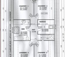 Plan de l'étage