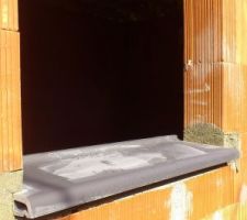 Les nouveaux appuis de fen&ecirc;tre.