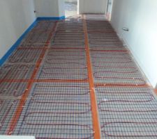 Infra-câble pour faire l'appoint à l'étage