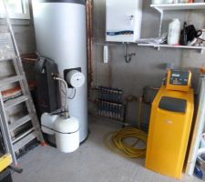 Chauffe-eau, adoucisseur, chaudiere