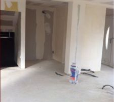 Vue entrée et placard